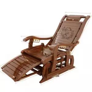 원목 스윙체어 라탄 자동 흔들의자 등나무 리클라이너