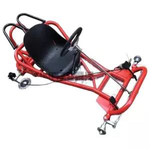 고카트 사륜 DIY 레이싱 레드 프레임 드리프트