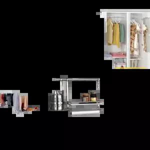 샤워커튼봉 신축봉 확장식 스테인레스 무타공 욕실커튼봉