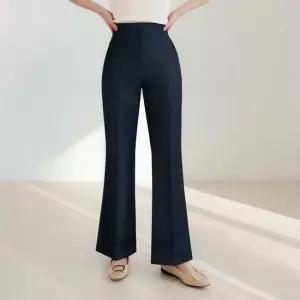 XXL까지) 세핀 실크데님 부츠컷 슬랙스 봄 가을 하체커버 신축성 오피스룩 데일리룩 포멀룩 빅사이즈