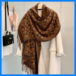 패셔너블한 다용도 스카프 여성용 자외선 차단 보온 에어컨 룸 커버 블랭킷 선물 어깨 숄 시크 스타일 폴리