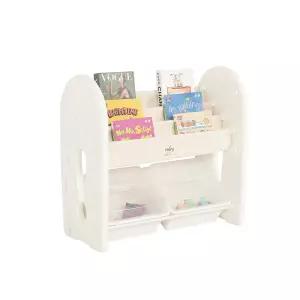 튼튼하고안전한 HDPE소재 유아 아기 전면책장 B타입 캡형/미니정리함 베이비룸 수납장 키즈책장