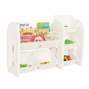 튼튼하고안전한 HDPE소재 유아 아기 전면책장 BC타입/미니정리함 베이비룸 수납장 키즈책장