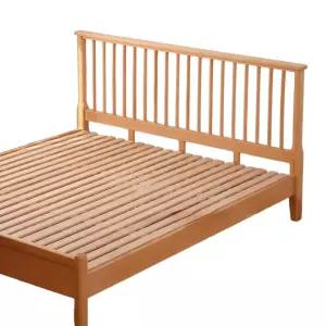 나무 침대프레임 평상형 침실 인터넷 유명인 더블 침대