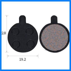 전기 스쿠터 휠 브레이크 디스크 마찰판 패드 스피드웨이 1 2 3 이노킴 퀵 1 2/3 제로 10 9 용 2 개