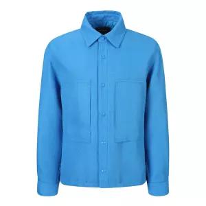 [파렌하이트] 오버핏 솔리드 셔켓 점퍼 (FIMAA6303)