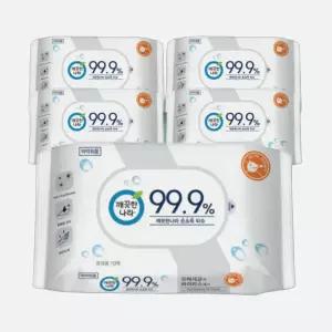 깨끗한나라 소독티슈 10매 x 5팩 살균 알콜 향균 티슈 청소용 차량용 물티슈 휴대용