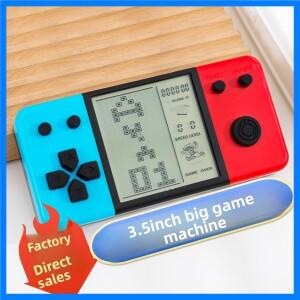 3.5인치 대형 화면을 갖춘 클래식하고 향수를 불러일으키는 휴대용 게임기 러시아 전자 게임기용 선물