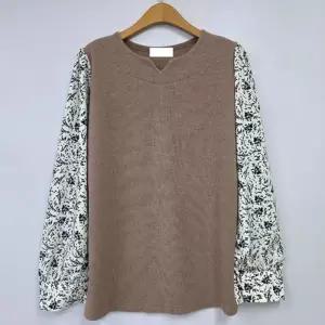 빅사이즈 601 신디플라워패턴블라우스 DRIT859