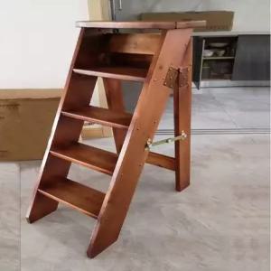 원목 이층침대 사다리 프레임 서랍형 실내 기숙사 벙커베드 라이트브라운