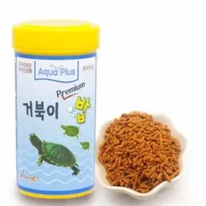 거북이용품 거북이 고급사료 180g 자라먹이 거북이사육