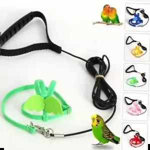 앵무새하네스 앵무새 하네스 리드줄 가슴줄 외출 산책 발목링