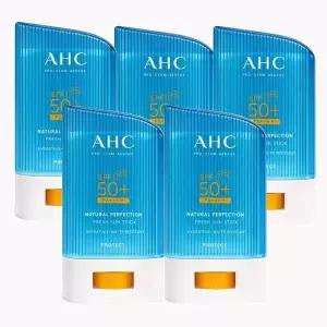 [셀러허브][AHC] 내추럴 퍼펙션 프레쉬 선스틱 SPF50+ 22g 5개 (S45799736)