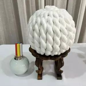 돌잔치 명주실 실타래 첫돌 흰색 백일상소품 무명실 돌상