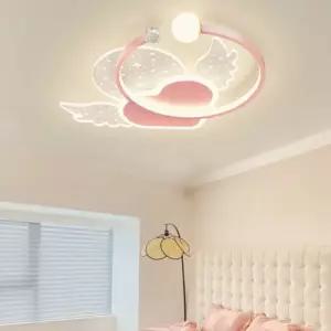 하트 천장등 천정등 조명 led 침실 실링팬 귀여운 인테리어 날개 샹들리에