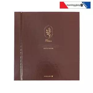 모닝글로리 1 심플 컬러앨범 15매 (초코)점착 사진 성장 졸업