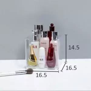 (색상 투명-소)투명 팩 수납 케이스 화장대 틈새 화장품 보관함 팩수납 수납함 수납장 정리대 정리함