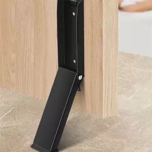 현관문 스텐방스토퍼 무타공설치 닫힘방지 말발굽도어범퍼 고임목 발굽 도어고