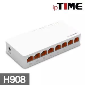 ipTIME H908 8포트 10 100Mbps 스위칭허브기가인터넷 가정용 사무실 스위치 기가