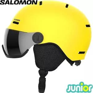 살로몬 주니어 아동 스키 보드 바이져헬멧 ORKA JR VIOSR YELLOW