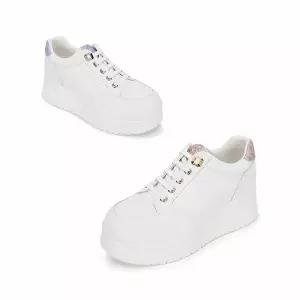 [하프클럽/무크]여화 티아라 소가죽 키높이 스니커즈 2colors