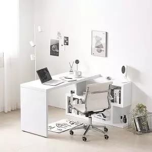 마레앤코 듀1200 책상 2단대형책장 세트