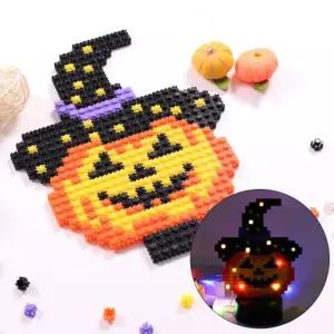 디폼블럭 8mm LED 할로윈 T17조립 조명 완구 미니 놀이