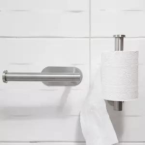 스테인레스 둥근 휴지걸이 실버리빙용품 화장지 실소품 홀더 지홀더 화장실 욕실