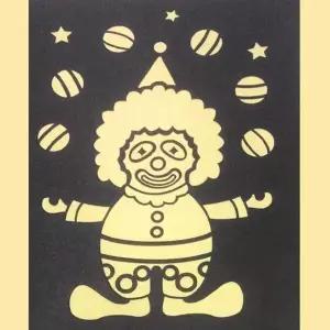 [하프클럽/]포일아트FOIL ART 포일지(삐에로)파츠 50개