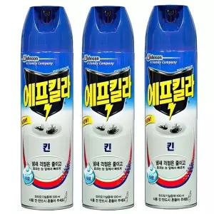 뿌리는 모기 퇴치제 에프킬라 모기약 기피제 3P 골프제 살충제 날벌레 날파리 벌레