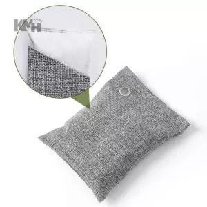 탈취제 대나무 숯주머니 8P세트 그레이 냄세제거 신발장냄새제거 방분탄주머니