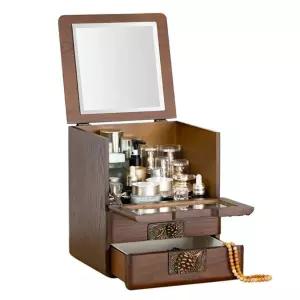 다용도 화장품 정리함 메이크업 수납 정돈 진열대 수납용품