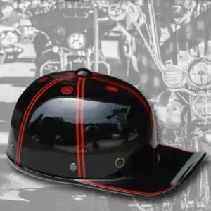 스냅백 헬멧 야구 인디언 홍백 커플 전동킥보드 광택 가벼운