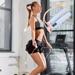 아이워너 디지털 줄없는 줄넘기 파스텔 1P 노와이어 유산소 운동-W...