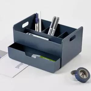 [셀러에이드]화장대 정리용 데스크 오거나이저 브러쉬 수납함 수납 정리함