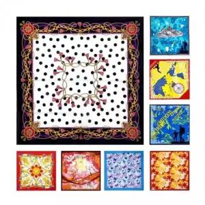 면60수 손수건 등산 면가제 자전거 판촉 여행용손수건 인쇄 여성손수건 스카프 등산손수건