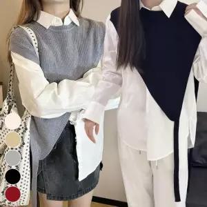 봄 가을 겨울 삼각 스트랩 럭셔리 케이프 니트 망토 케이프니트 니트케이프 케이프조끼