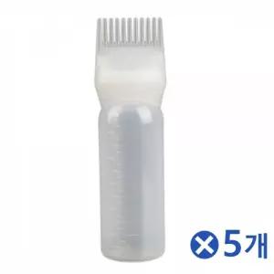 염색빗 달린 플라스틱 염색통 셀프염색 가정염색 5개