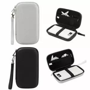 심플 에어백 하드 쉘 통 핸드 스트랩 디지털 파우치