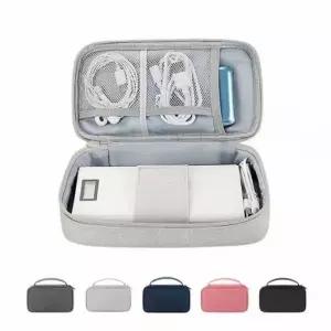 가로형 핸들 포터블 안전 디지털 스토리 파우치