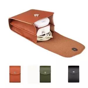 마우스 디지털 다용도 미니 PU가죽 파우치