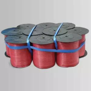 적색 농사 원예 포장 비닐끈 10개 중 노끈