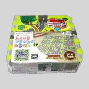 퍼즐 매트 쿠션 바닥 매트 깔개 9P 자동차 바닥 놀이