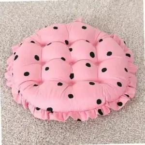 방석 메트 도트 원형 방석커버