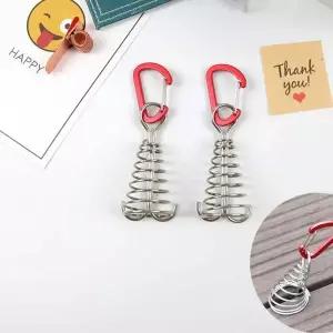 데크팩 오징어 비너포함 캠핑 1P 스프링 텐트