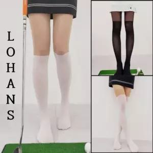 반반 자외선차단 골프스타킹 양말 투톤 압박스타킹 보정