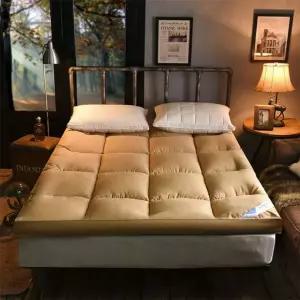 메모리폼 침대패드 커버 침대 리스 토퍼 접이식 매트 온돌 패드 요