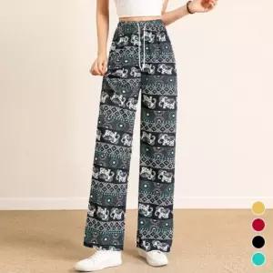 태국 FD-0362 밴딩 몸빼바지 여름바지 잠옷바지 냉감바지 시원한 여름