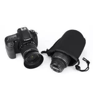 DSLR 카메라 소니 니콘 펜탁스 호환 렌즈 보관 파우치 M 가방 DSLR 가방 파우치