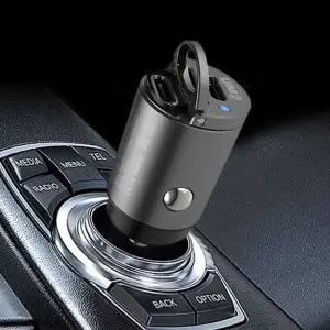 듀얼 초미니 매립형 PD3.0 PPS 초고속 차량용 충전기 시거잭 30W